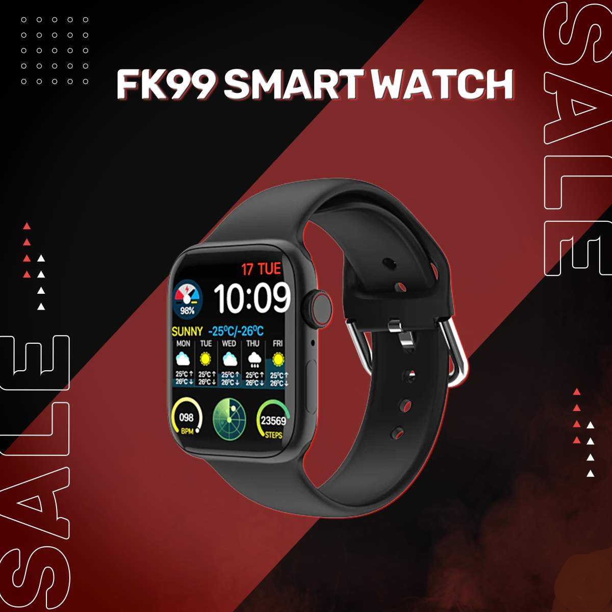 IWO FK99 (ORG) Smart Watch Series 6 Bluetooth Call Heart Rate Monitor Smartwatch Wireless Charging Custom Watch Face PK FK78 T500 FK88 Smartwatch. 