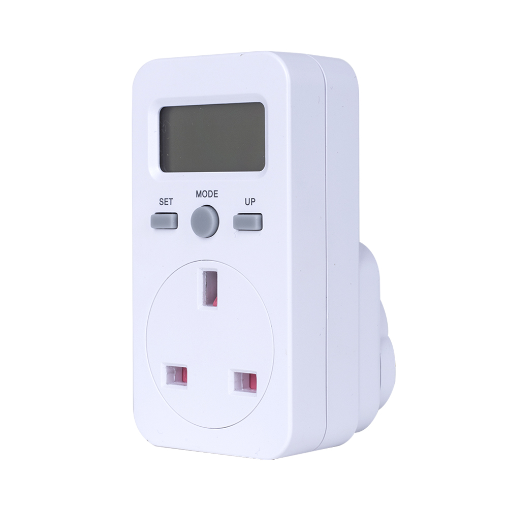 KOGEEK Digital Power Meter Plug-in Socket Electric Wattmeter Ener-gy Monitor Meter LCD Display Household Measuring Socket Analyzer. 
