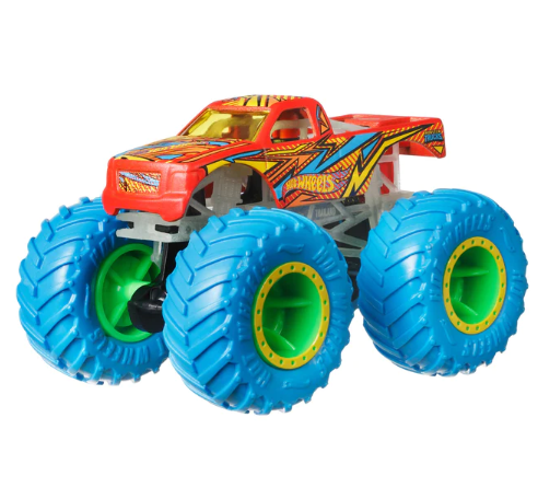 Hot Wheels HCB57 Monster Trucks GITD Bundle Toy's.. 
