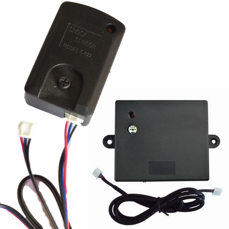 Shock Sensor-Microwave Sensor Sensitive Adjustable | Shock Shake Movement Car Alarm System Motorcycle House Defence Detect Monitor. 