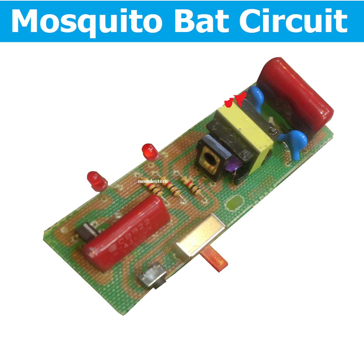 DIY Mosquito Killing Bat Circuit Replacement Parts