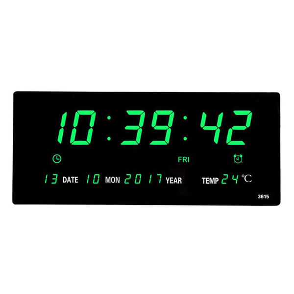 casio digital led wall clock