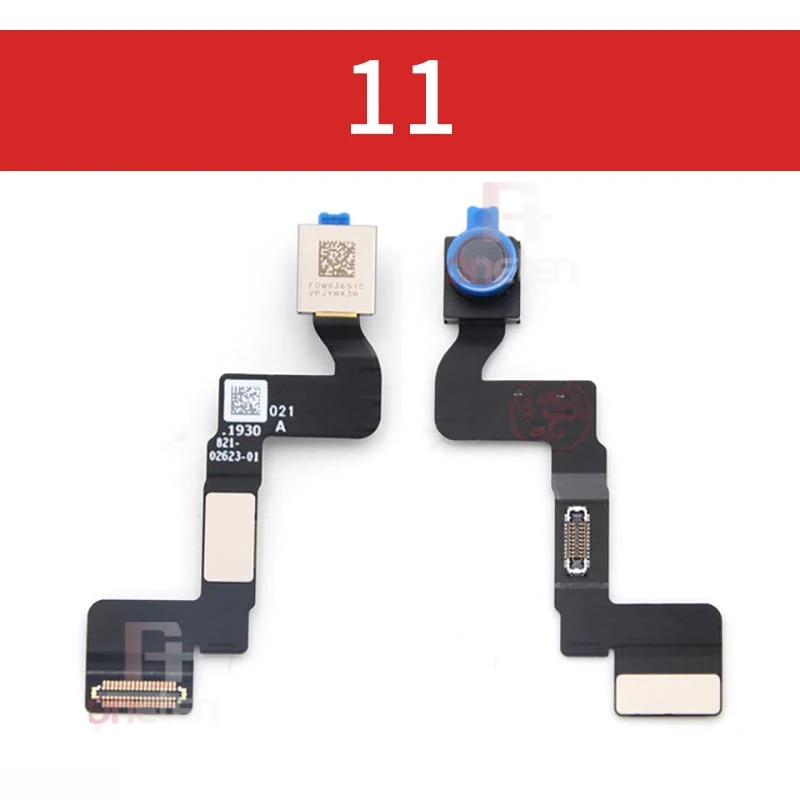 Single Front Camera Proximity Sensor Flex For iPhone 13 12 11 Pro Mini X XR XS MAX Replacement Front Small Camera Cable Patrs. 