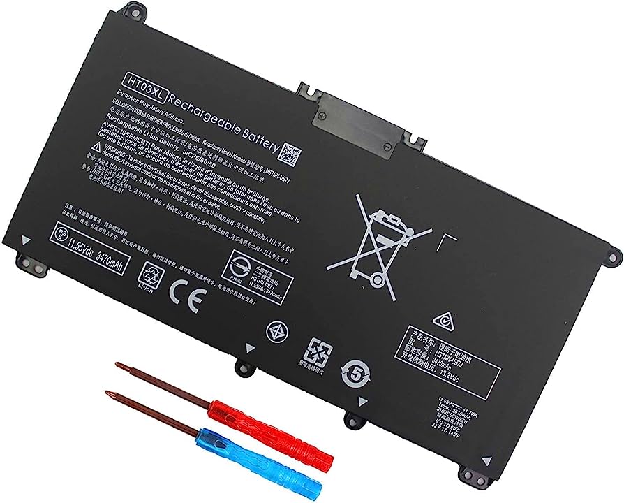 HP Pavilion 14-BF 14-BK 15-CC 15-CD 15-CK 17-AR 14-CE 14-CF 14-CK 14-MA 14Q-CS 14S-CF 14S-CR 15-CS 15-CU 15-CW X360-14-CD Series, PN: TF03XL HT03XL. 