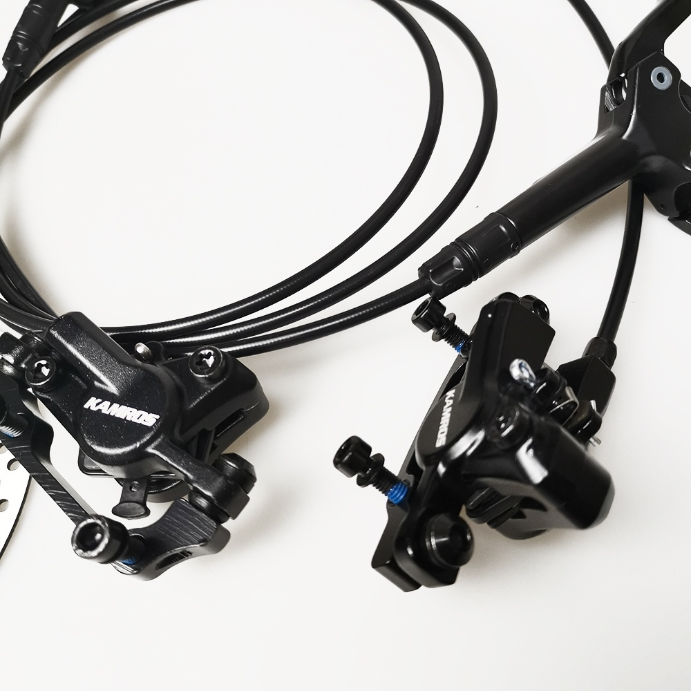 Kamros Hydraulic Brakes with Rotor Set FRONT & REAR Full set 2pc Disc Free. 
