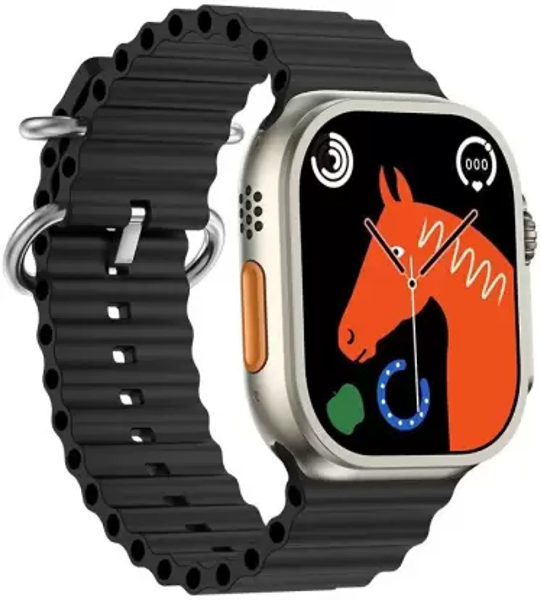 LAXASFIT Ultra Smart Watch 9 Series with 2.19 Inch Large HD Display Supported Bluetooth Calling & Social Media Notification.