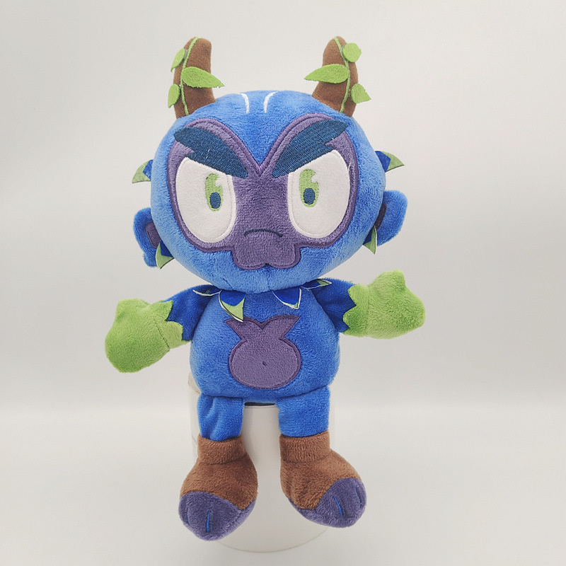 27cm Cute Obyn Greenfoot Plush Toy Bloons TD 6 Game Toy Soft Stuffed Cartoon Plushie Figure Kids Brinquedos Birthday Gift Toys. 