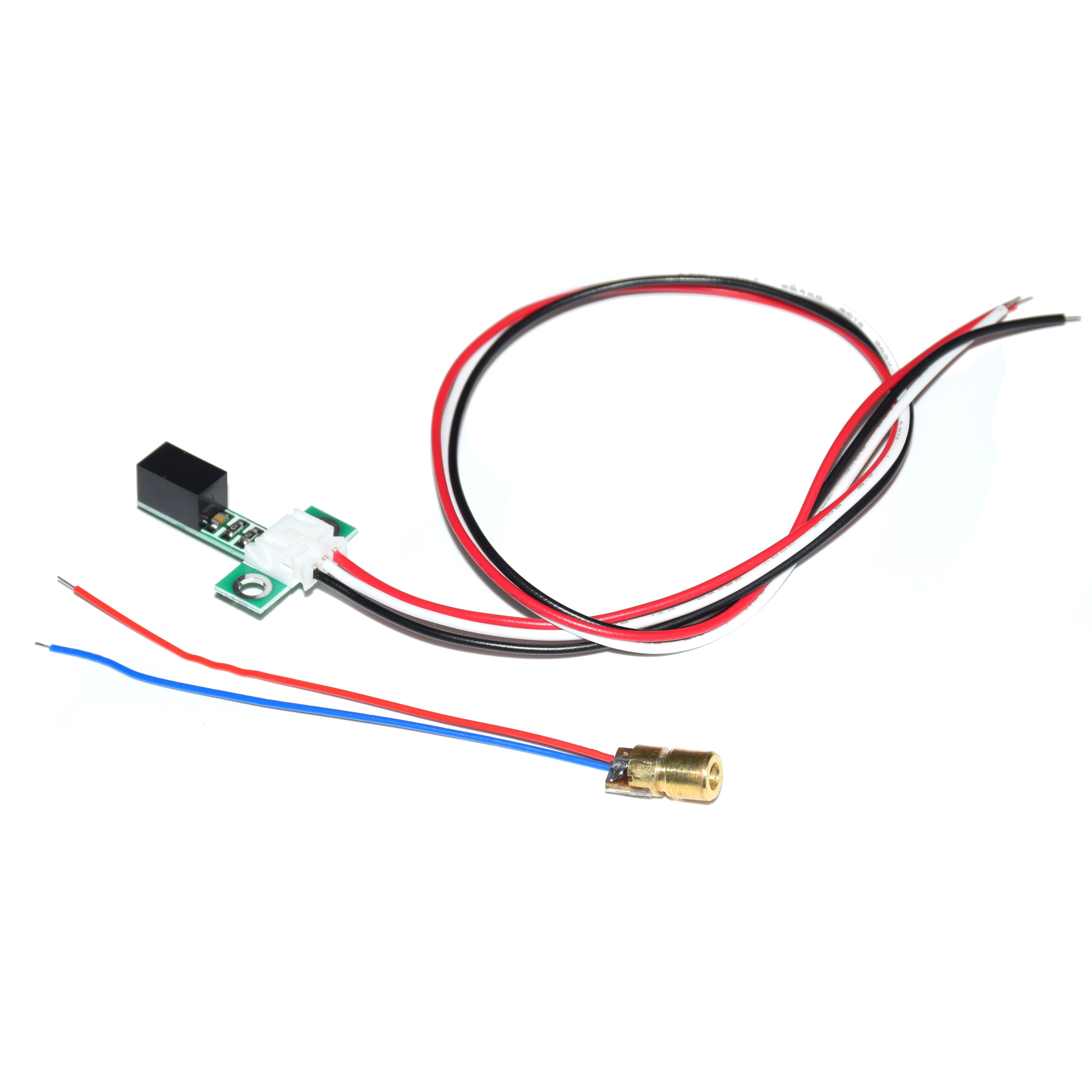 DC5V Laser Beam Detector Sensor Alarm Detect Distance Max 10m. 