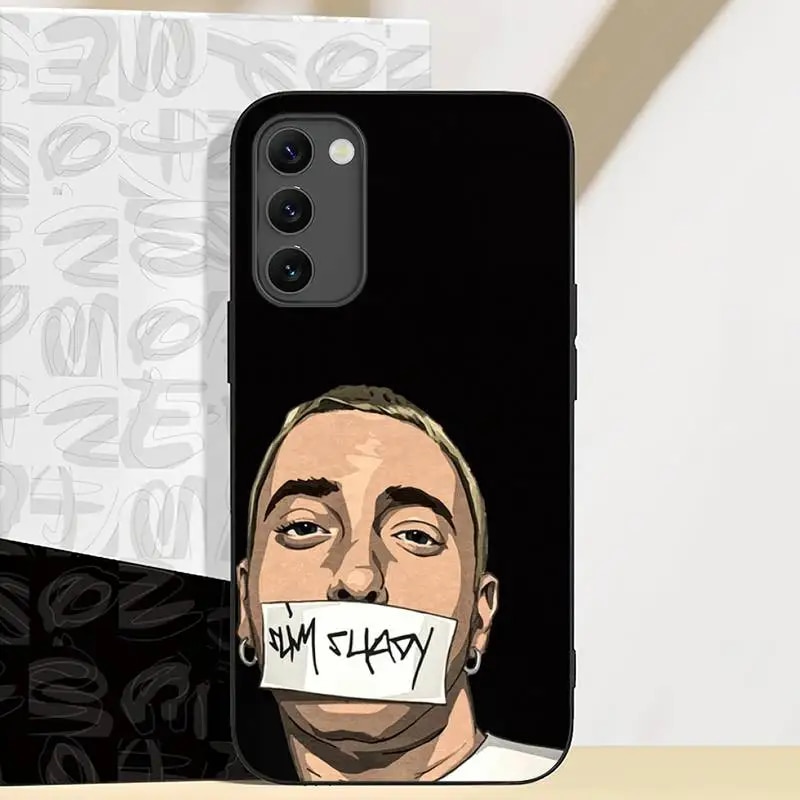 Rapper Eminem Phone Case For Samsung Galaxy S20 S21 S22 S23 Fe Lite Plus Ultra Note Shell. 