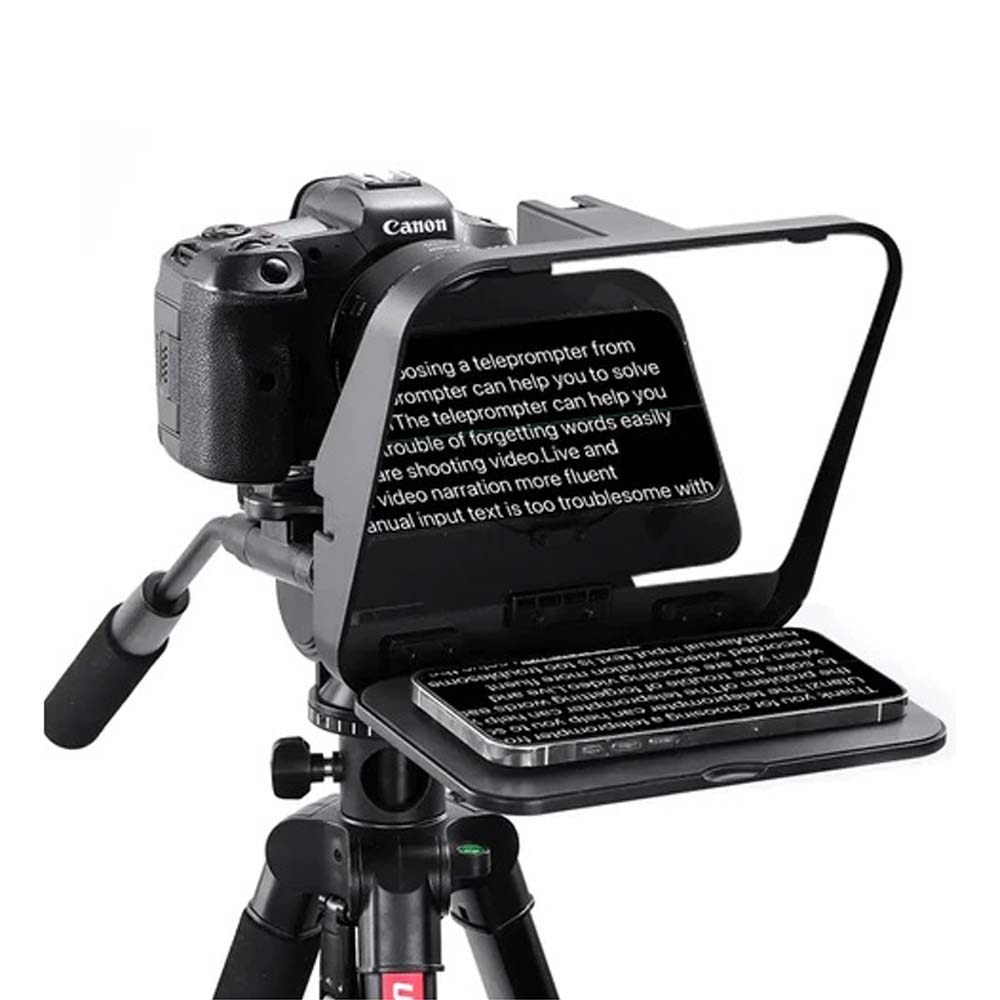 Ulanzi RT02 Universal Teleprompter for Tablets and Smartphones with Remote Control R004GBB1
