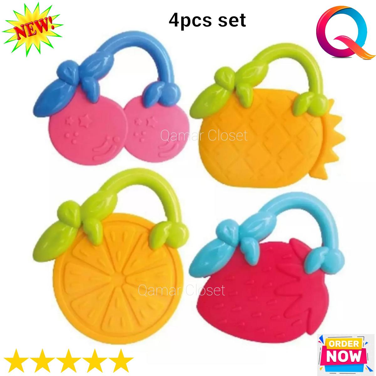 Baby Soft Rattle Teether Set Toy