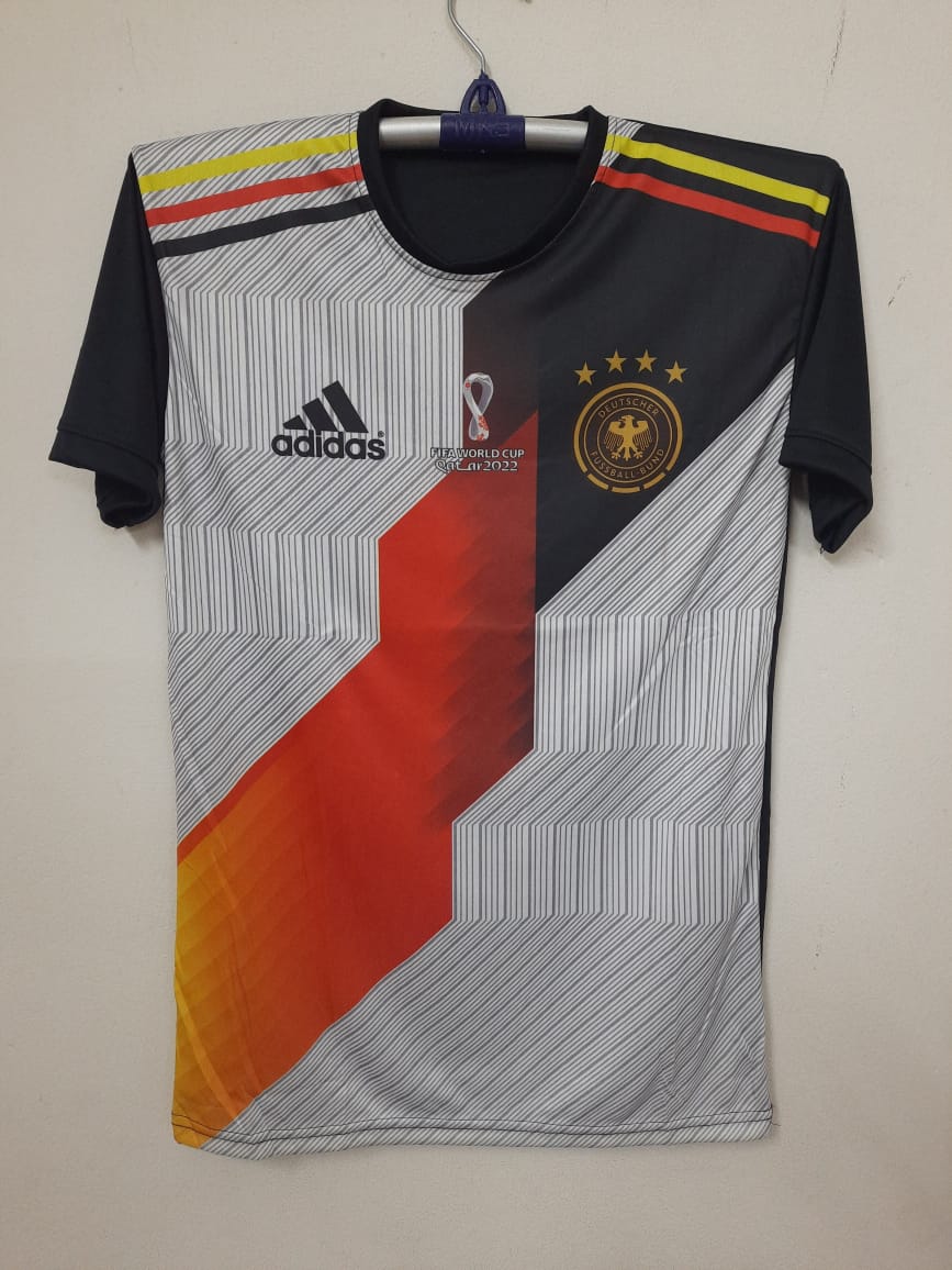 Germany Football Team New Jersey Qatar World Cup 2022 Sports Jersey