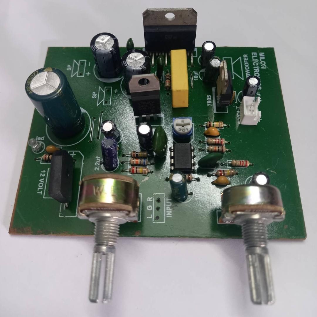 BANGLADESHI TDA7377 TDA 7377 Speaker Amplifier Board 2 Volume 10W Dual Channel Music Audio Stereo Module DC12V DIY For Speaker High Power Home. 