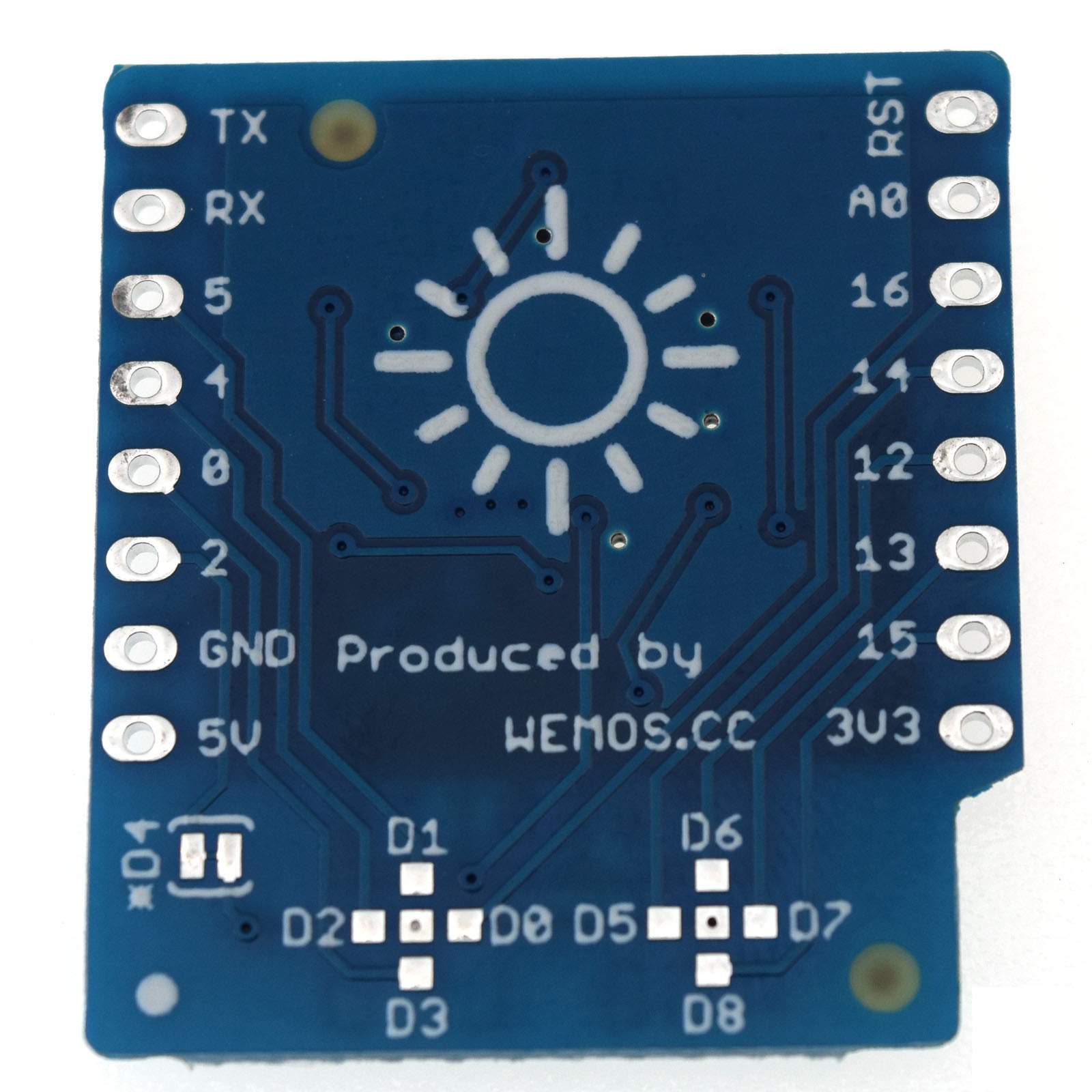 【happy one】RGB LED Shield V1.0.0 for LOLIN D1 mini. 