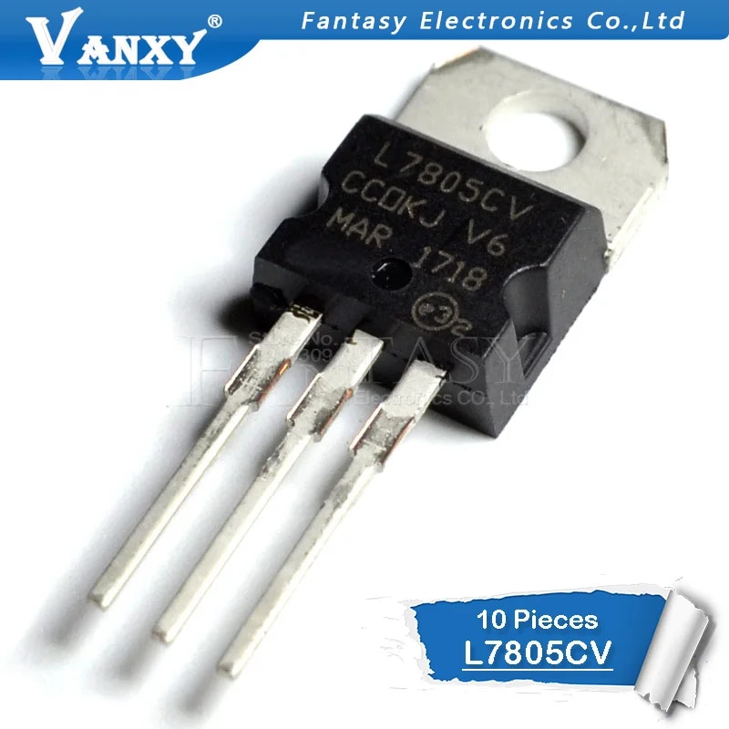 【Hey my home】10PCS L7805CV L7805 TO-220 7805 LM7805 MC7805 and  IC
