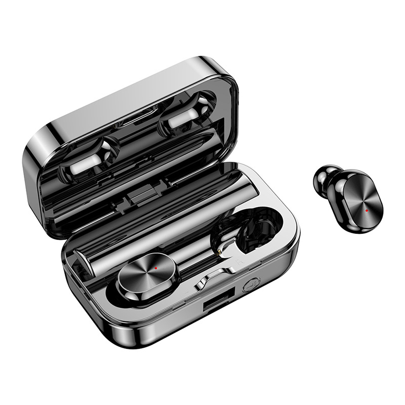 Cross-border new bluetooth headset TWS mini private model real wireless 5.1 binaural in-ear sports waterproof noise reduction. 