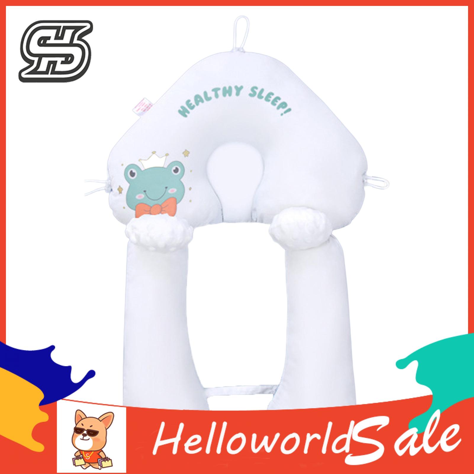 HelloWorld Newborn Pillow Extra Soft Newborn Sleeping Pillow Baby Cushion. 