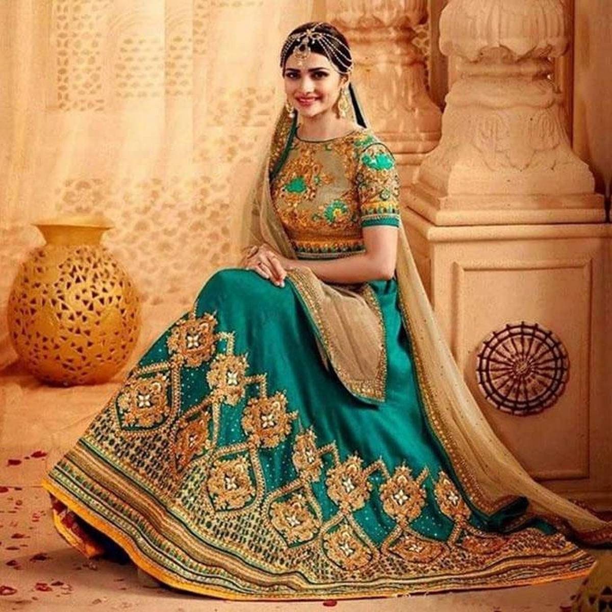lehenga for holud