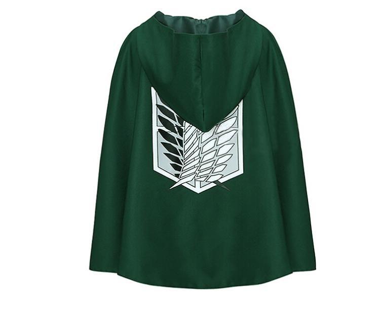 Attack on Titan Survey Corps Captain of Liberty Cloak Cloak Cosplay Costume in stock. 