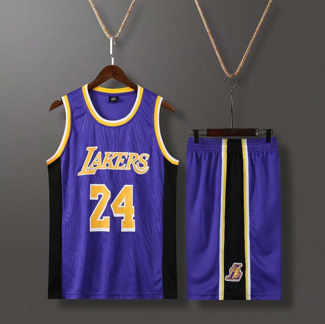 New Lakers James Basketball Wear Men's Suit Student Custom Warrior