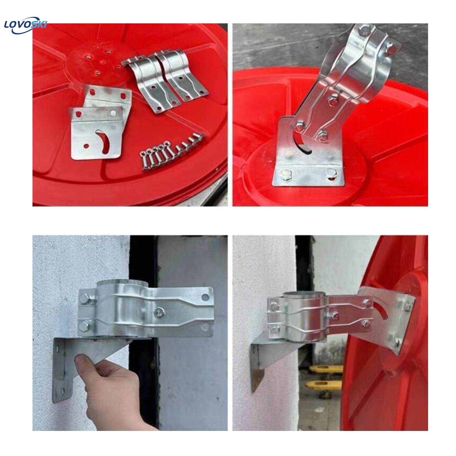Convex Mirror Traffic with Wall Fixing Bracket Road Safety Convex Mirror 60cm indoor. 
