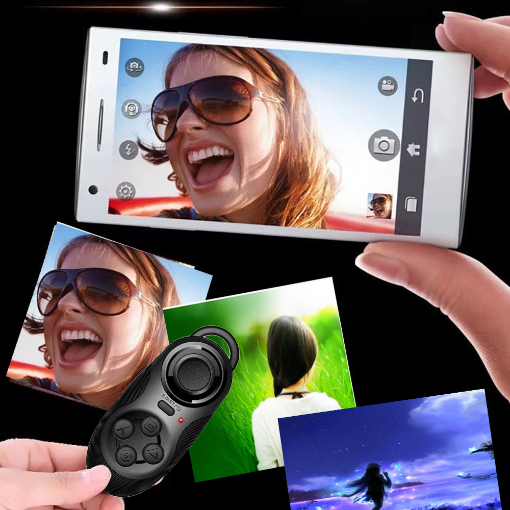 Mini Wireless Bluetooth Gamepad VR Controller Remote Pad For IOS/Android Smartphone PC Laptop Game Accessories. 