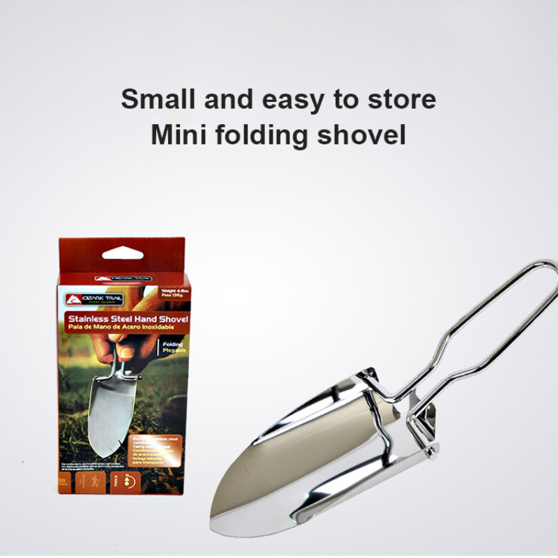 Multi-function Portable Folding Shovel Stainless Steel Gardening