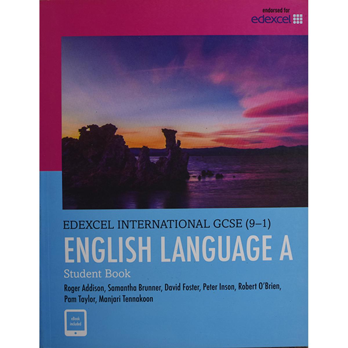 Pearson Edexcel International GCSE (9-1) English Language A Student Book