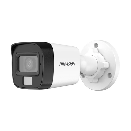 Hikvision DS-2CE16K0T-LFS (3.6mm) (5.0MP) 3K Smart Hybrid Light Audio Fixed Mini Bullet CC Camera. 