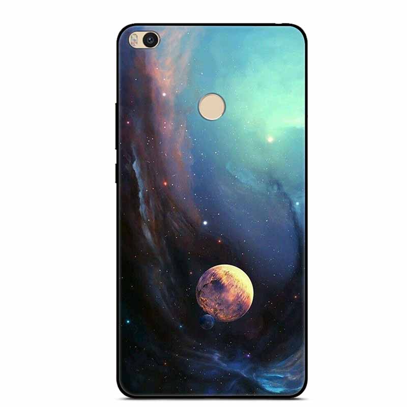 For Xiaomi Mi Max 2 Case Animals Painted Black Silicon Soft Bumpers for Xiaomi Mi Max 2 TPU Coque MAX2 Protective Capa Cool Wolf. 