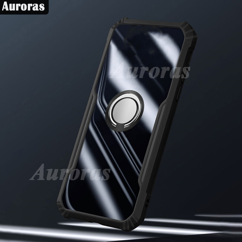 Phone Cover VIVO Y27S Case New Design Clear Soft Silicone Transparent Case Hard Shockproof Car Ring Holder Housing Handphone Casing for VIVO Y27S Cases Housing