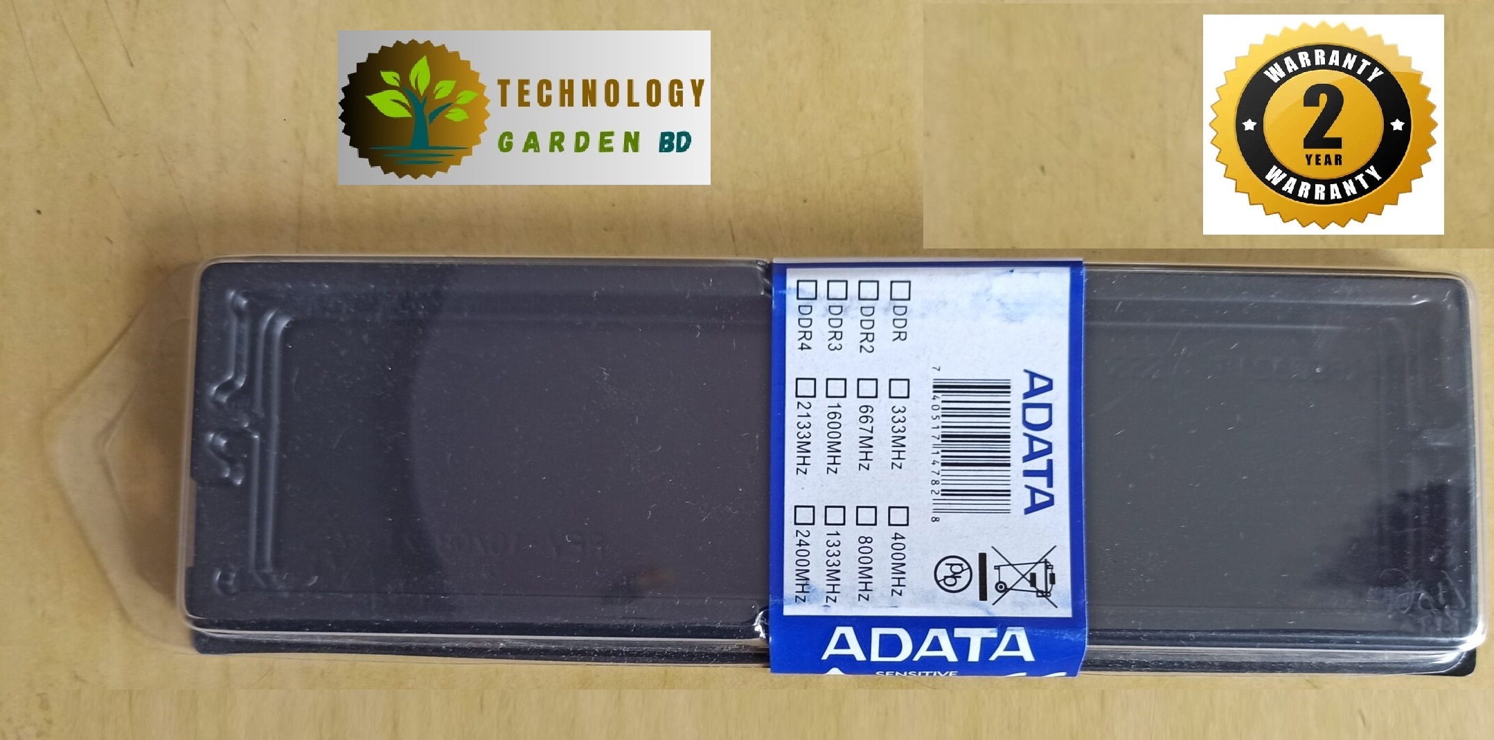 Desktop Ram DDR3 -8GB 1333-1600 MHz 2 YEARS. 