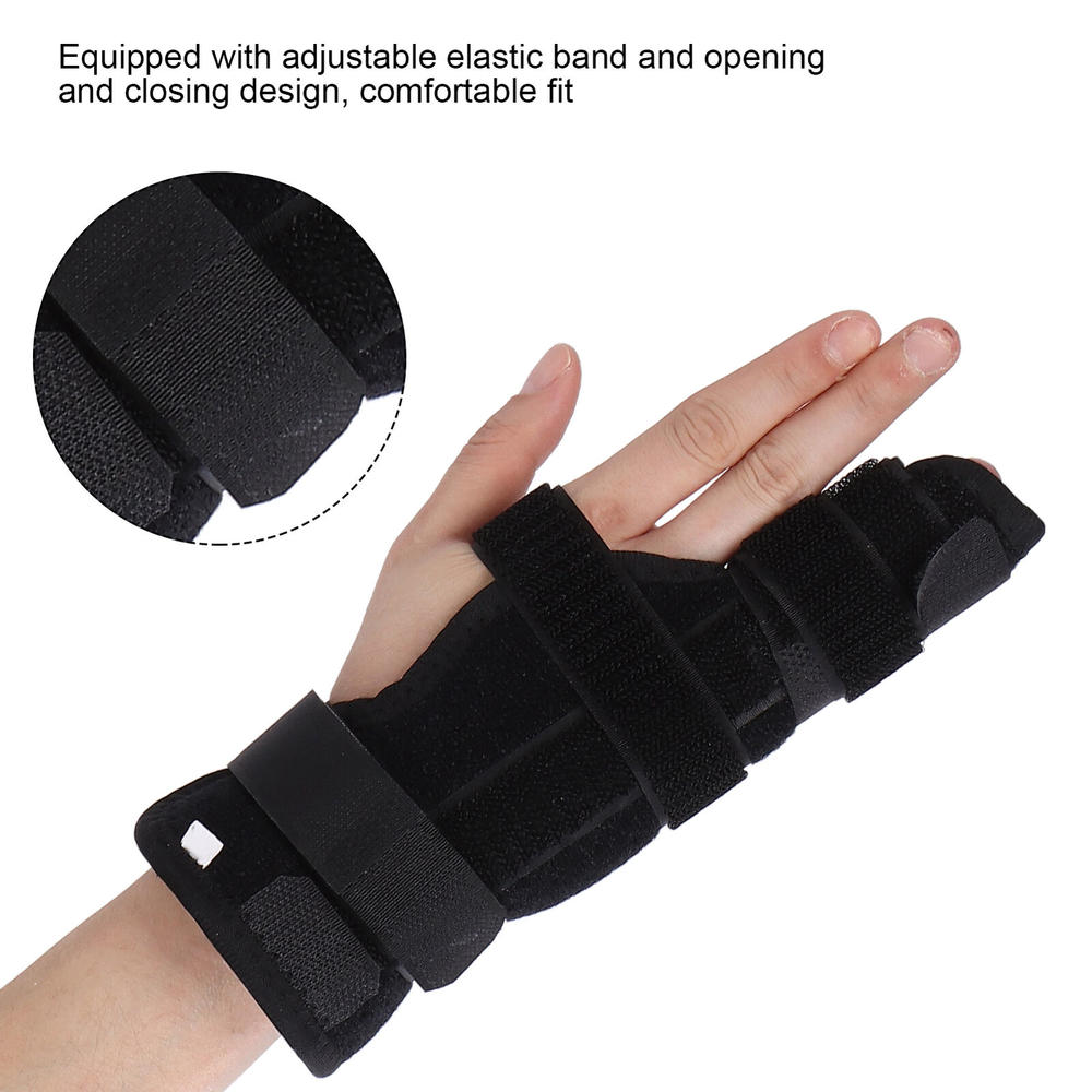 Finger Guard Hand Splint For Little Finger Finger Support Brace Thumb Splint For Sprain Thumb Fracture Splint Adjustable Hand Splint Finger Sprain Fixation Brace. 
