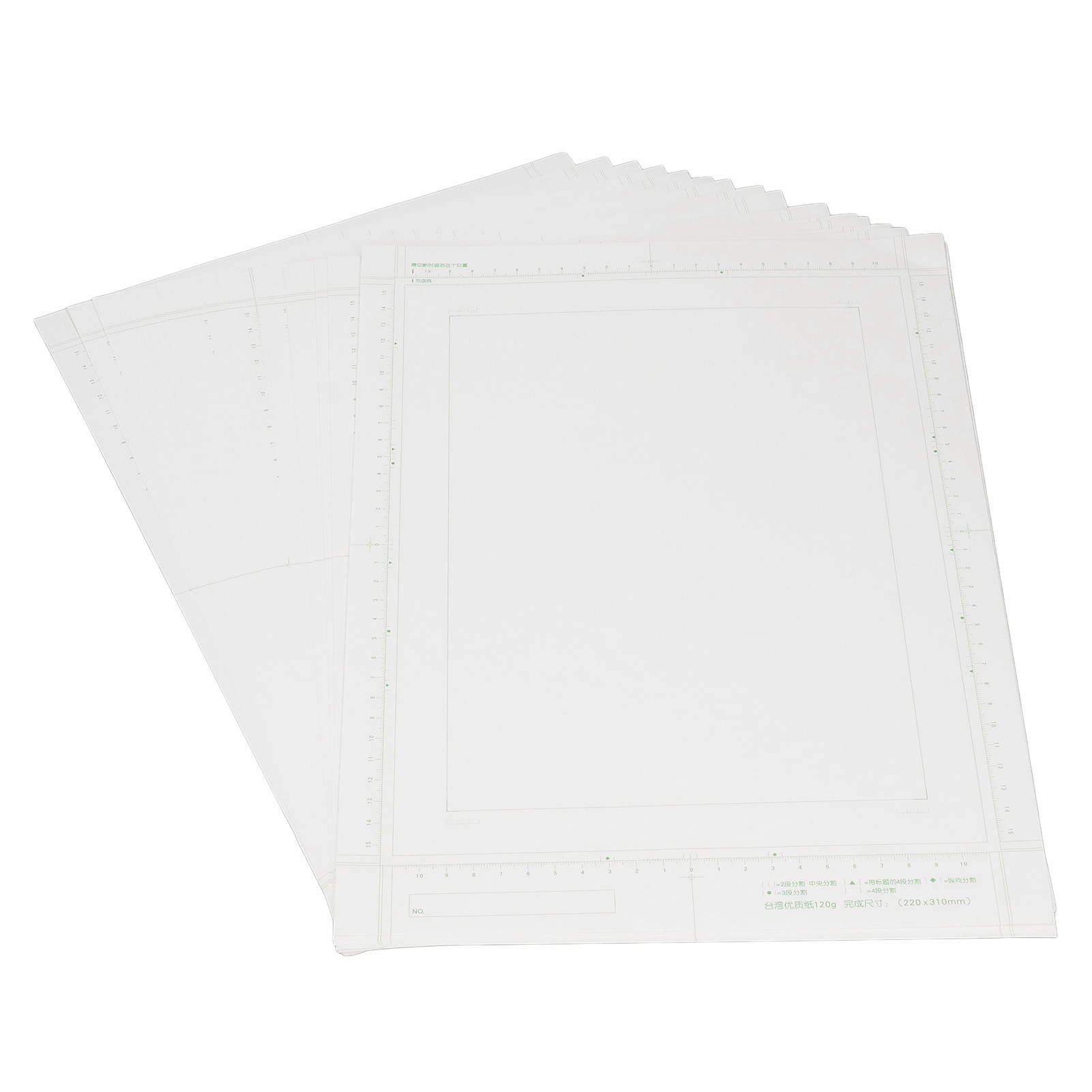 Animation Paper, Yellowing Wide Applicability B4 Manga Paper Practical Portable with Scale for Comic. 