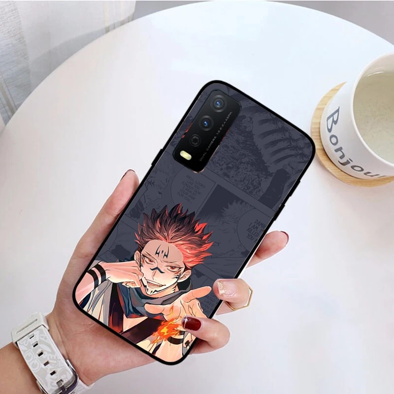 Anime Jujutsu Kaisen Ryomen Sukuna Phone Case For VIVO Y31 Y21 Y70 Y21S Y20 Y72 1907 Y12 Y11S Y53S Y33S Y55 Y76 Y51 Y15S Y01