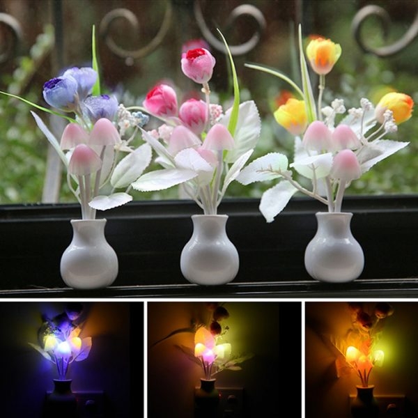 Led Dream Mushroom Lamp - Multi Color. 