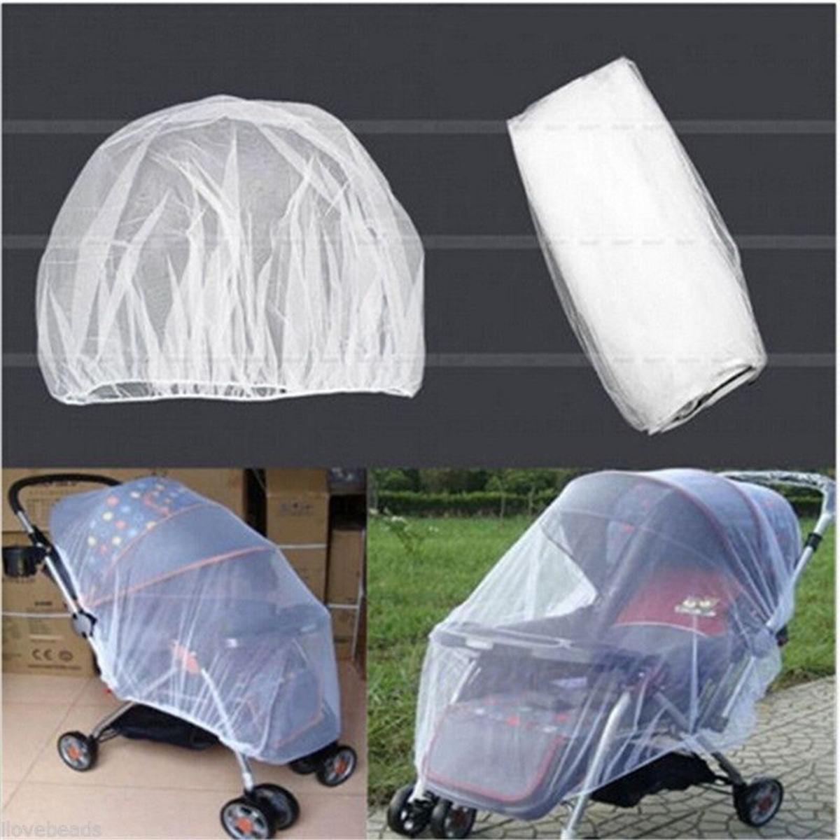 Stroller Pushchair Anti-Insect Mosquito Net Safe Mesh Protector for Baby Infant