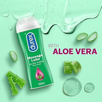 Durex Play 2 in 1 Massage Lubricant With Soothing Aloe Vera - 200ml. 