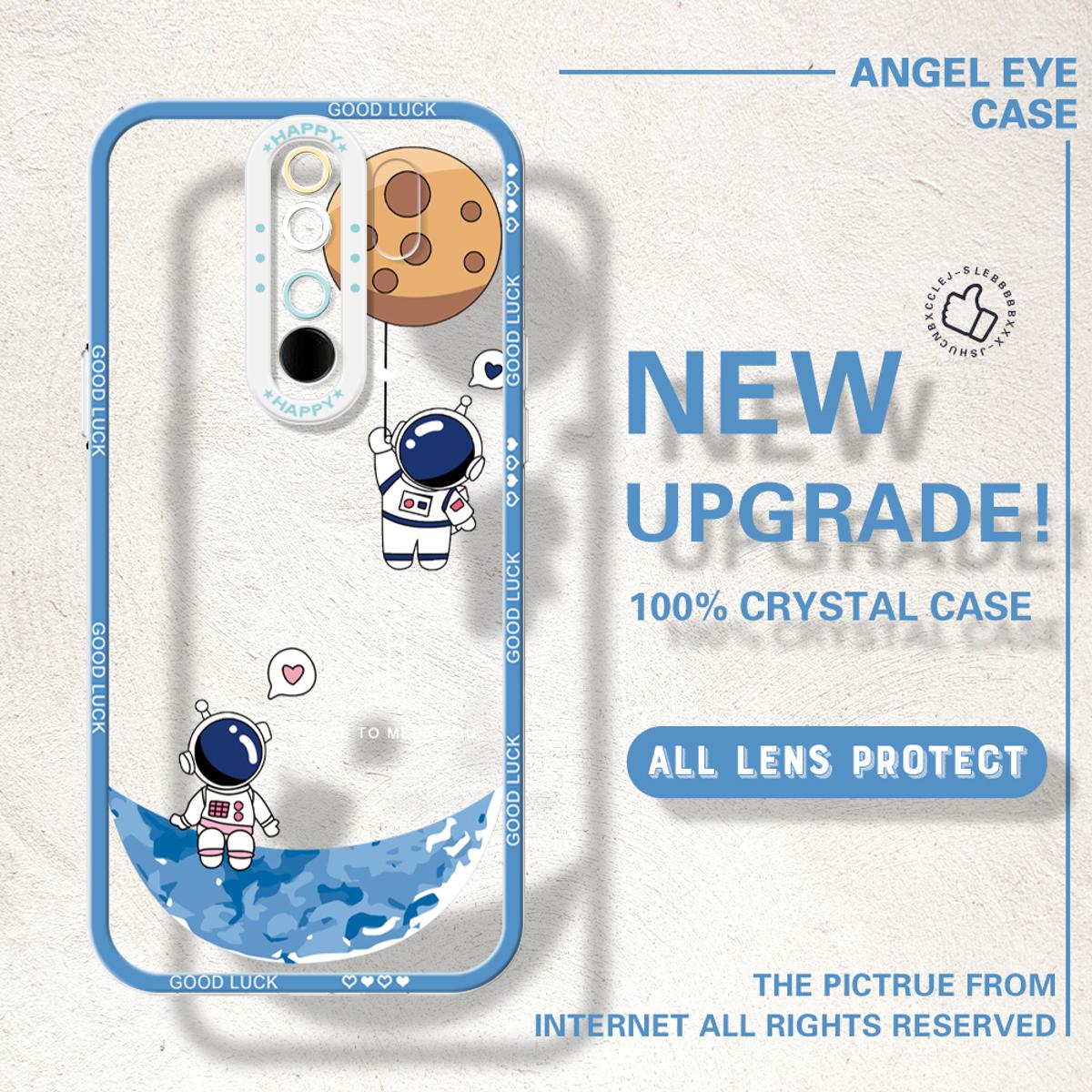 YYDS for Redmi Note Pro Back Cover Cute Astronaut Transparent
