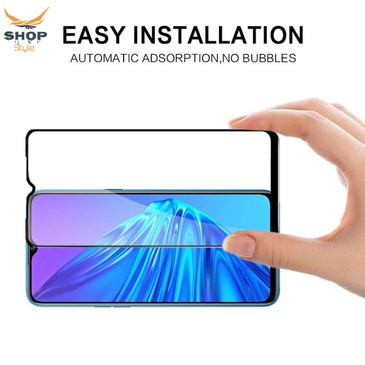 Realme C20 - ( 6.5 inches ) 100% Premium Quality 6D Full Cover Glass HD Clear Scratchproof Tempered Glass Screen Protector ......