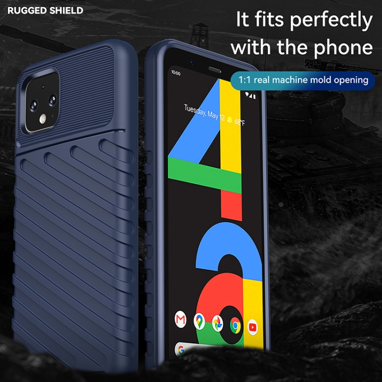 For Google Pixel 4 Thunderbolt Shockproof TPU Phone Case. 