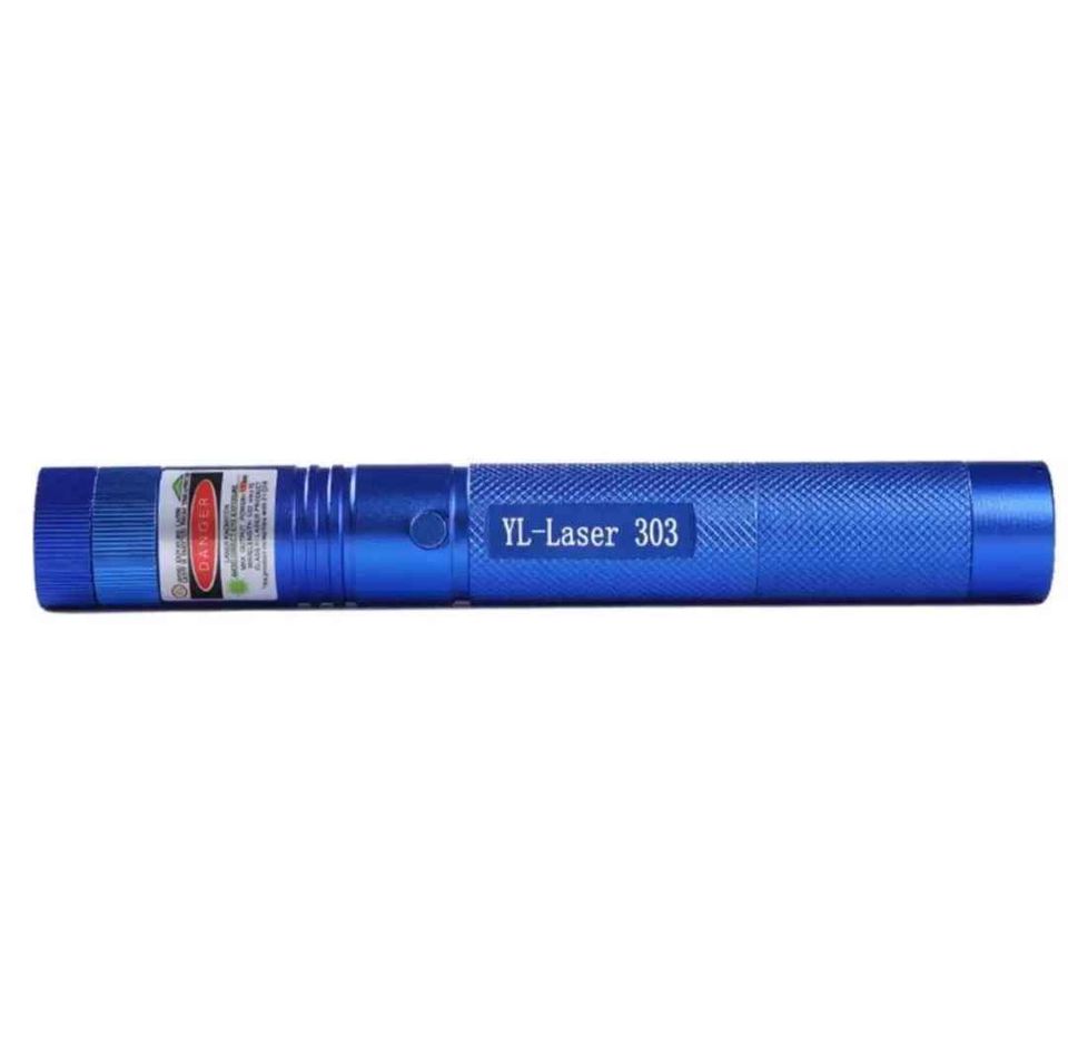Laser Pointer Light Rechargeable Green | High-Quality Metal Construction for Adjustable Burn Match Light and More. 