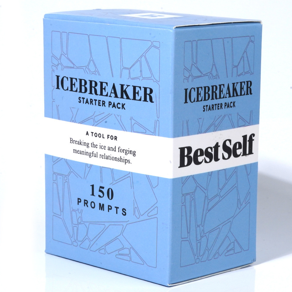 150 Cards Conversation Starter Icebreaker Deeper Talk Deck By BestSelf Card Game Powerful Conversation Intimacy Deck by BestSelf. 