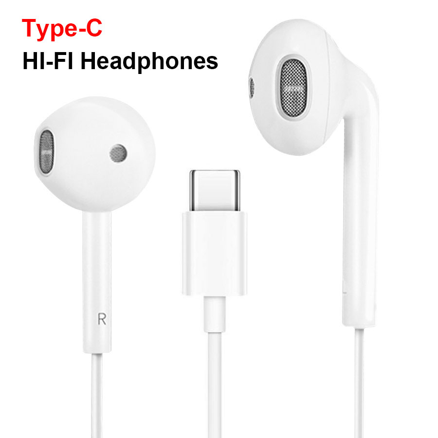 VIVO 3.5mm Earphone Type-C XE710 XE680 XE600i XE100 In-Ear Mic Wired Headset Earpiece Earset Microphone. 