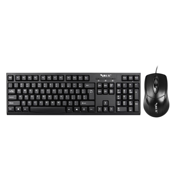 G2000 Round Mouth Keyboard and Mouse Combo PS Wired Mouse Keyboard Game Office Mouse Keyboard Factory Direct. 