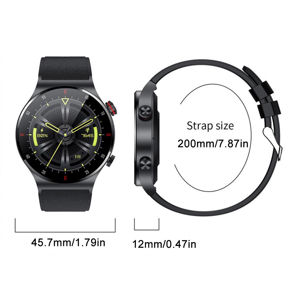 QW33 Smart Watch Multifunctional Health Monitoring IP67 Waterproof Casual BT Calling Smart Wristwatch For Daily Wear. 