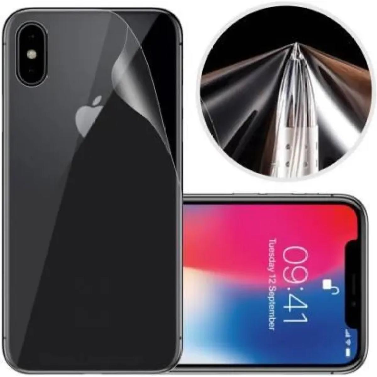 For Apple iPhone X Transparent jel back poly
