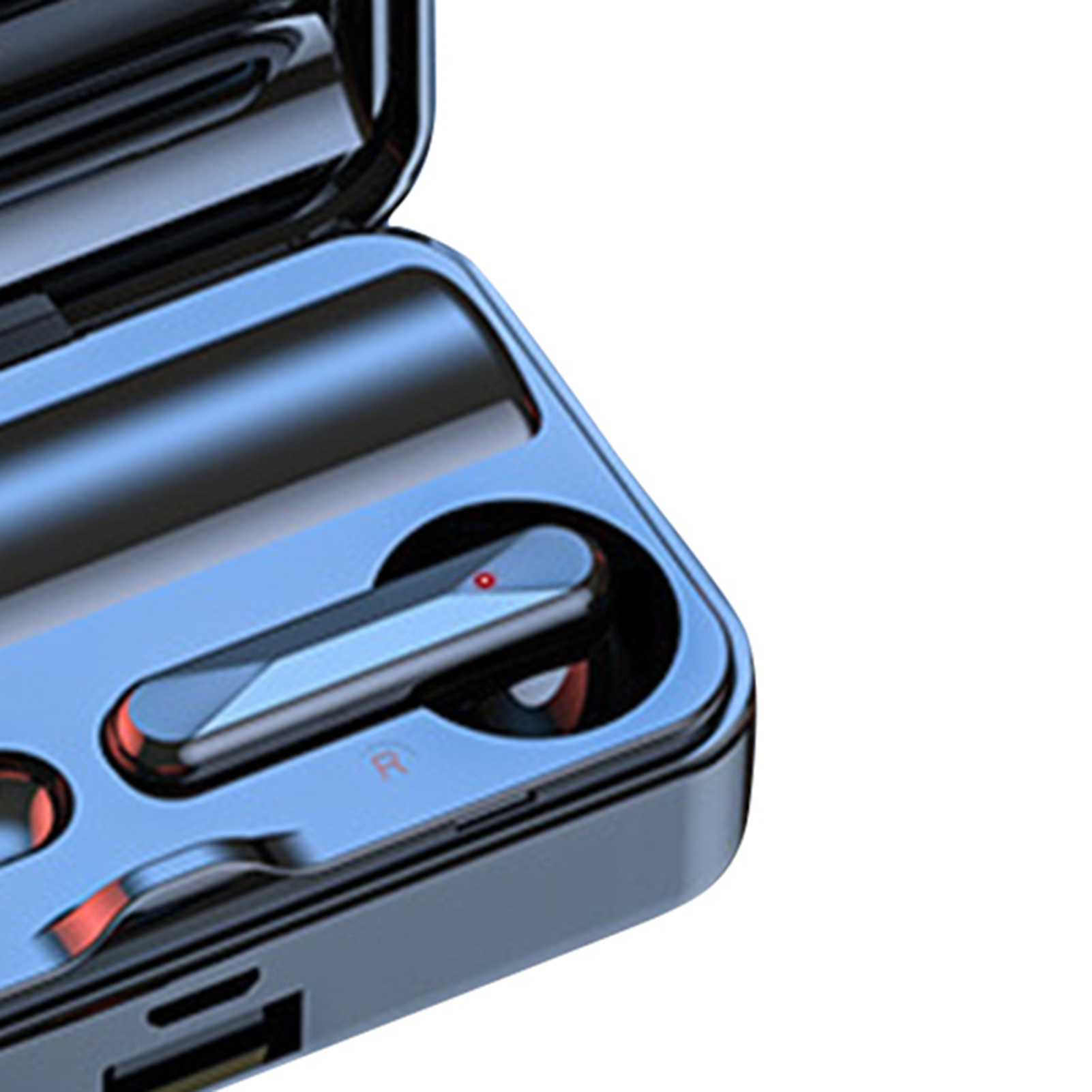 S20 Earbuds Headsets Digital Display High Capacity Black Bluetooth-compatible 5.1 Wireless Stereo Earbuds for Samsung. 