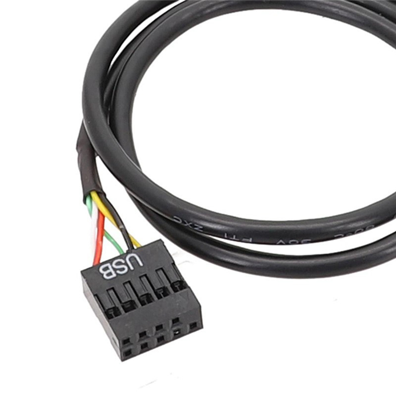 5Pcs USB 9Pin to USB Type C Cable for Computer Motherboard to USBC Secondary Screen PC LCD Screen 9Pin USB Cable Adapter Easy Install. 
