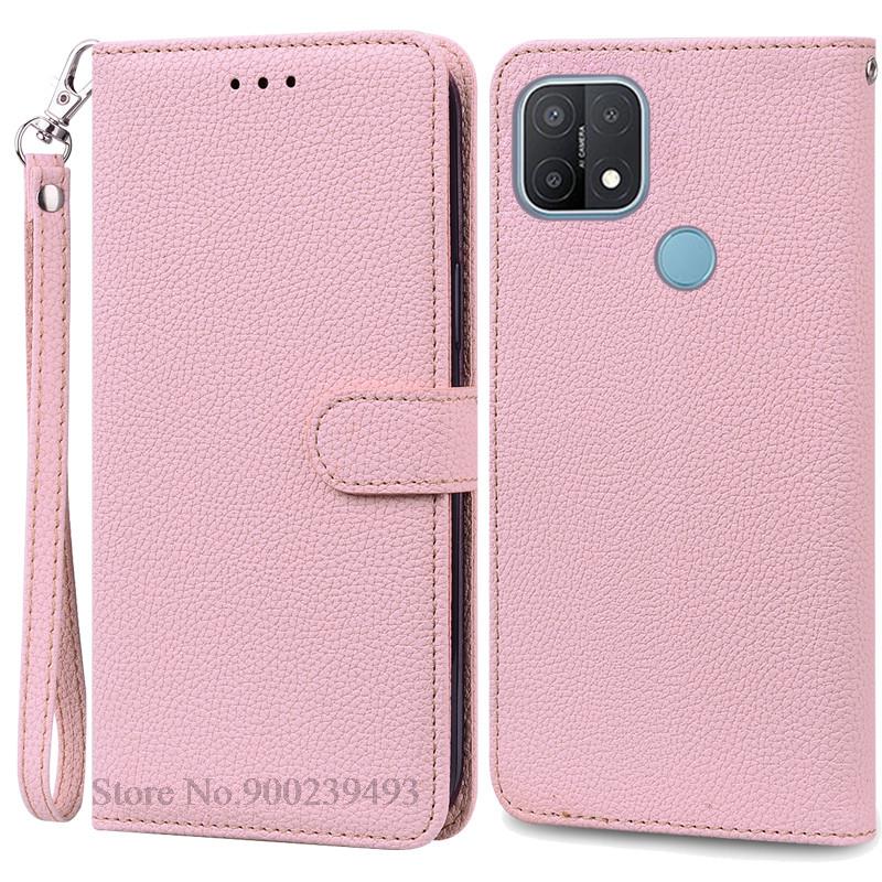 For OPPO A15 Case OPPO A15S Cover Silicone Wallet Flip Cover For OPPO A15 CPH2185 A15S CPH2179 Phone Case Leather Coque Fundas. 